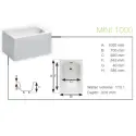 Danline Mini badekar - 100 x 70 cm