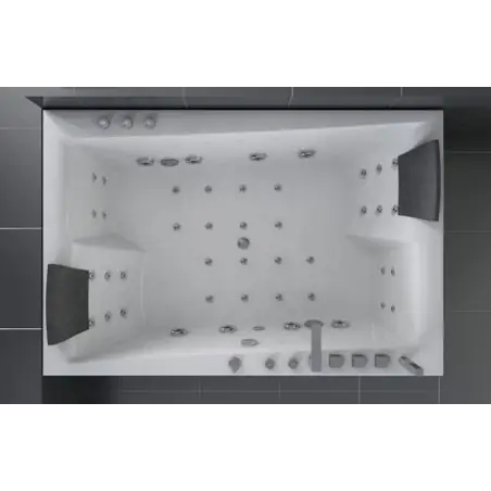 TopDesign spabad 180x120 - 2 personers - Topmodel