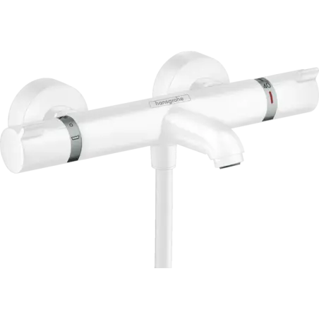 Hansgrohe Ecostat Comfort kar/brusarmatur, mat hvid