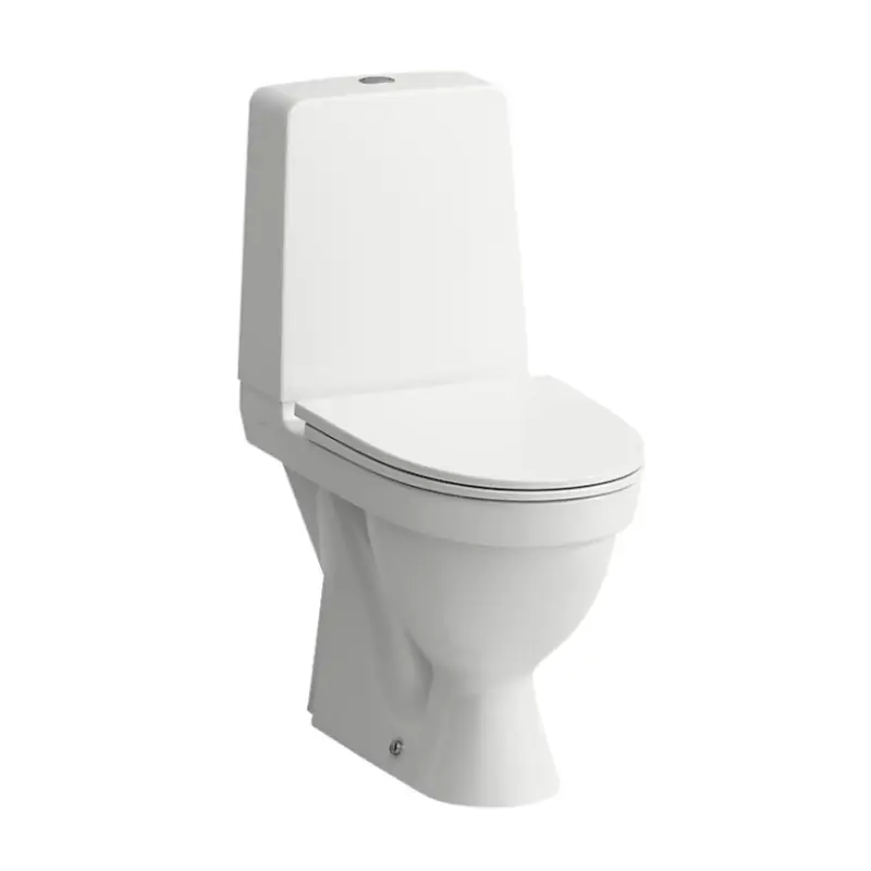 Laufen Kompas toilet LCC. Med skjult S-lås. Åben skyllerende