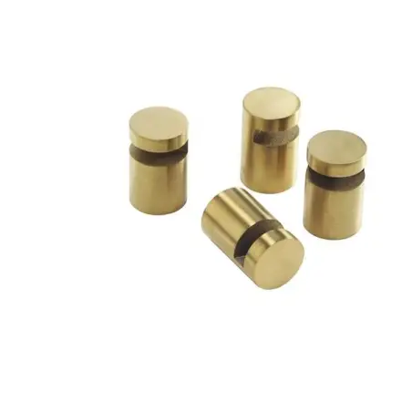 Pressalit Choice spejlbeslag i børstet messing