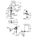 Grohe red II duo, c-tud, medium kedel, krom