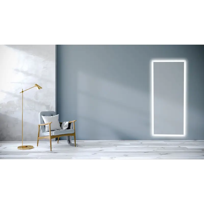 Nordic Bad Tenna 1 LED-spejl, 160 x 50 cm