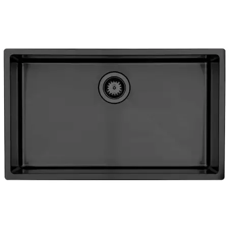 Lavabo Kubus 700 køkkenvask, 74X44cm, PVD Sort shadow