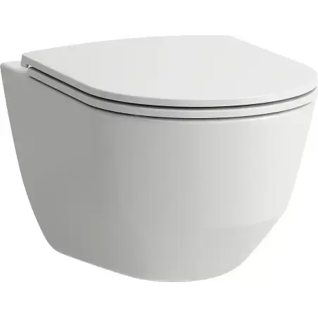 Laufen Pro Rimless hængeskål u/skyllekant. inkl. toiletsæde