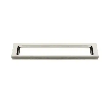 Unidran 1500 Classicline ramme 600 mm H 12 mm. Rustfrit stål/Børstet