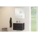 Nortiq Miami møbelpakke i mat sort, 2 skuffer m/softclose - 70 cm
