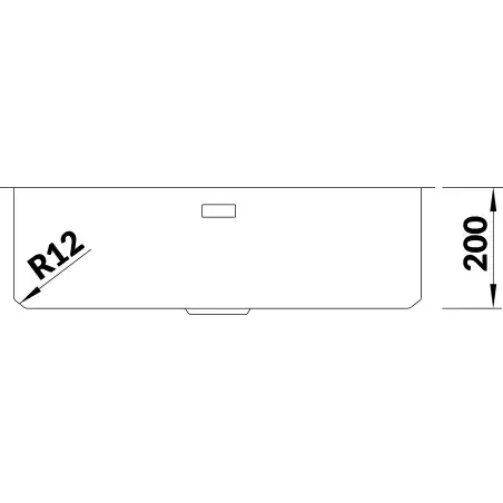 Skanitek Ortogon 700-IFU køkkenvask 74 x 44 cm - Poleret messing