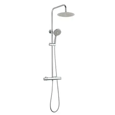 Nortiq luksus brusesystem med termostat - Krom