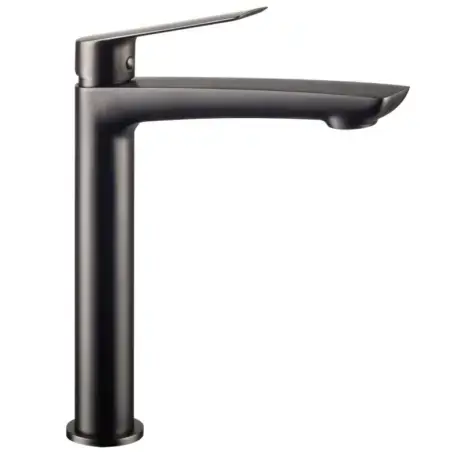 Cassøe Sleek bowlearmatur med bundventil - Mat sort