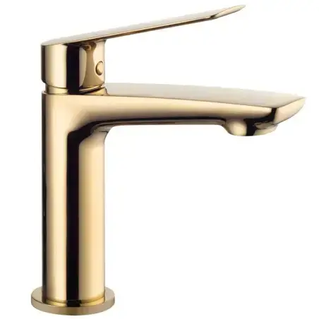 Cassøe Sleek håndvaskarmatur med bundventil - Blank messing