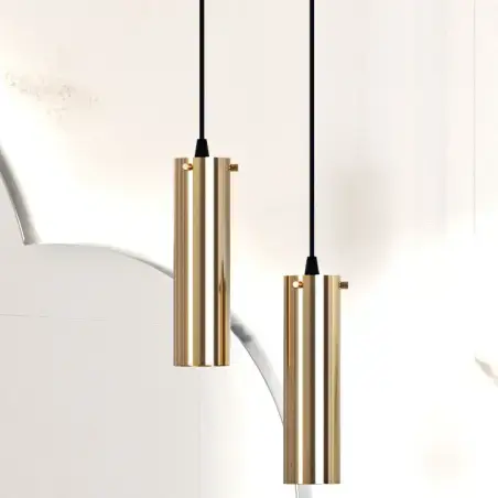 Cassøe Pendel lampe E27 - Børstet messing