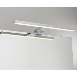 Cassøe LED lampe til spejl, krom - 50 cm