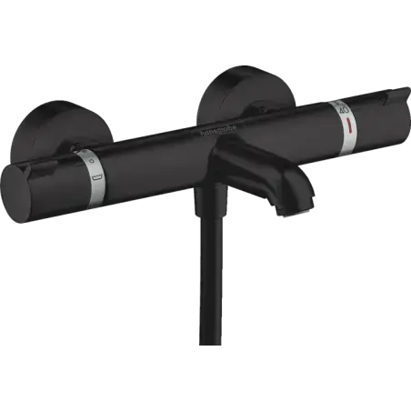 Hansgrohe Ecostat Comfort kar/brusarmatur, mat sort