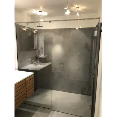 Nicheløsning dør/væg 8 mm, B: max 1900 x H: max 1950mm - på specialmål