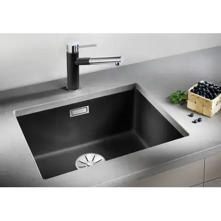 Blanco Subline 500-U, 53 x 46 cm, køkkenvask i SILGRANIT - Antracit
