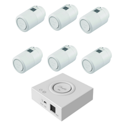 Danfoss Ally Starter Pack – gateway med 6 termostater