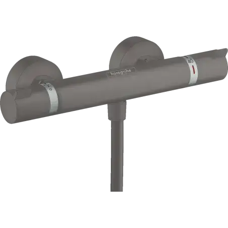 Hansgrohe Ecostat Comfort termostat - inkl forskruninger & rosetter, børstet sort krom