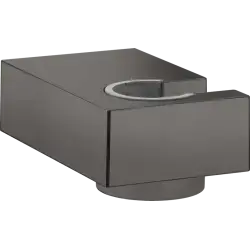 Hansgrohe Porter E bruserholder, børstet sort krom