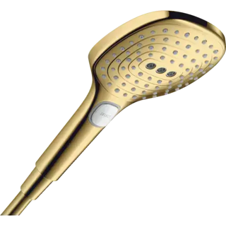 Hansgrohe Raindance Select E120 håndbruser - 3 funktioner - poleret guld