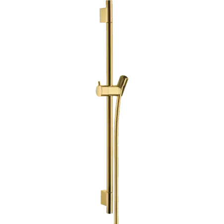 Hansgrohe Unica Bruserstang S Puro 65 cm med bruserslange - poleret guld