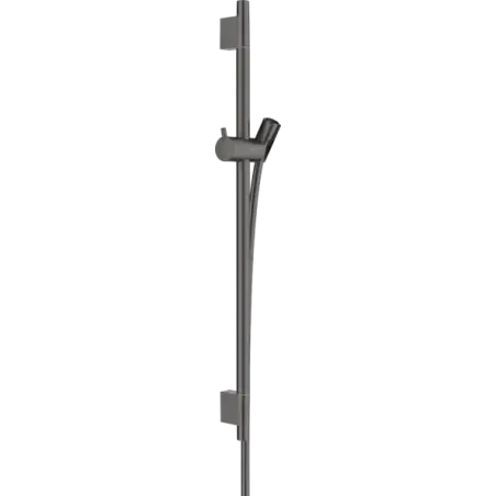 Hansgrohe Unica Bruserstang S Puro 65 cm med bruserslange - børstet sort krom