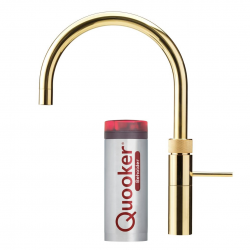 Quooker Fusion Round Guld, inkl. Combi+ beholder