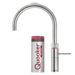 Quooker Fusion Round Rustfrit stål - Combi+