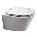 Alterna IMAGE væghængt toilet, uden skyllekant - hvid