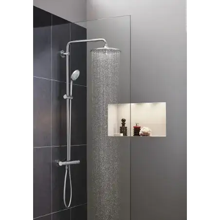 GROHE Euphoria 310 brusesystem med termostat - Krom