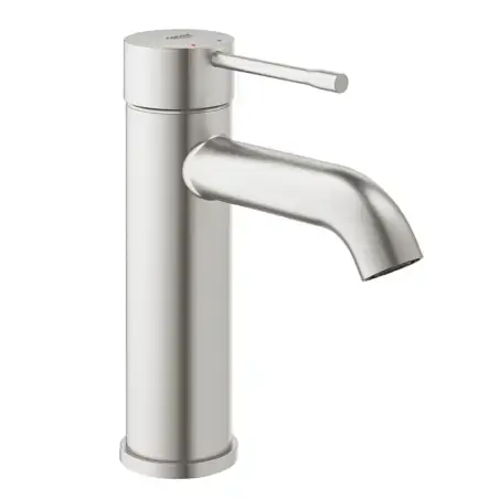 Grohe Essence Håndvaskarmatur - supersteel - small, uden bundventil
