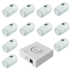 Danfoss Ally Starter Pack – gateway med 11 termostater