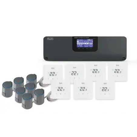 Roth Touchline SL, gulvvarmestyring - til 7 kredse