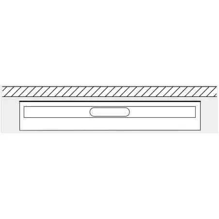 Unidrain Afløbsarmatur 1004, 600 mm, bagflange