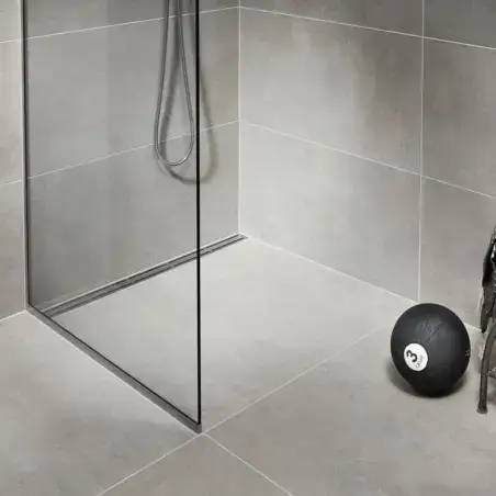 Unidrain 1500 Classicline ramme, 300 mm, højde 10 mm, Børstet stål