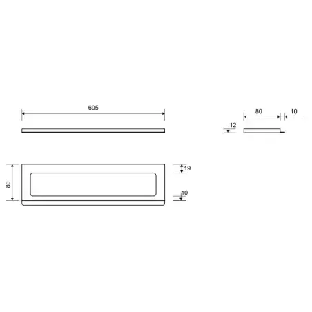 1500 Ramme 700/12 mm