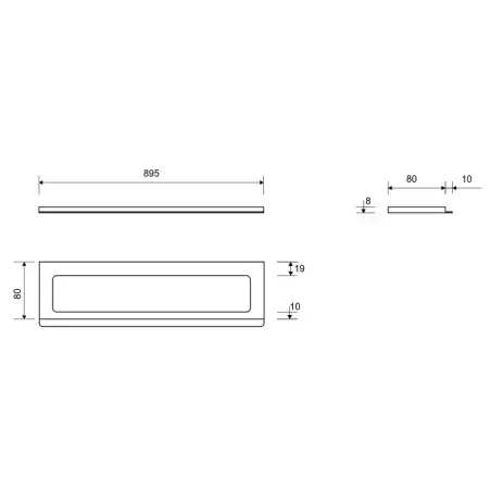 1500 Ramme 900/8 mm