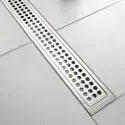 Unidrain rist Classic, 700 mm - Rustfrit stål/Børstet