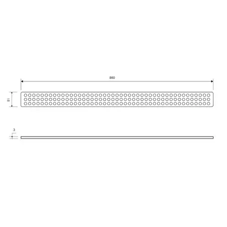 Rist Classic design L900mm
