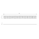 Rist Inca design L800mm