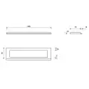 HIGHLINE RAMME 700 MM, H10MM