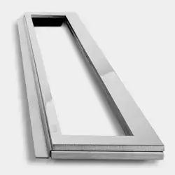 Unidrain 1918 Highline Colour ramme, 800 mm, højde 10 mm, Poleret stål