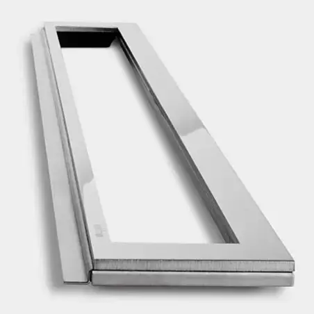 Unidrain 1918 Highline Colour ramme, 1200 mm, højde 15 mm, Poleret stål