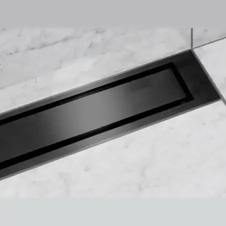 Unidrain 1917 Highline Colour ramme, 300 mm, højde 12 mm, Sort