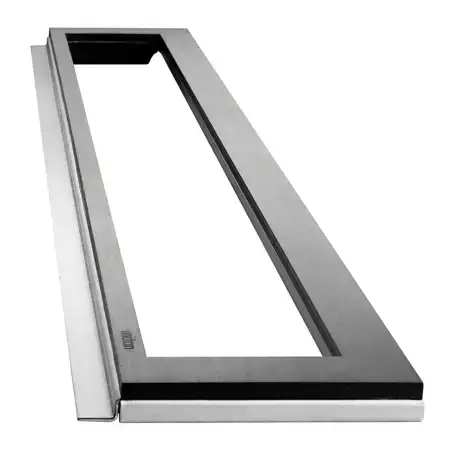 Unidrain 1917 Highline Colour ramme, 800 mm, højde 15 mm, Sort