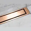 Unidrain 1916 Highline Colour ramme, 1000 mm, højde 12 mm, Kobber