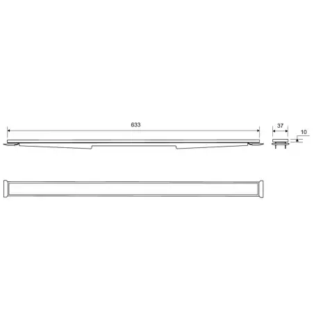 HIGHLINE CASSETTE,700MM, H10MM