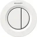 Geberit Omega 01 remote trykknap - hvid