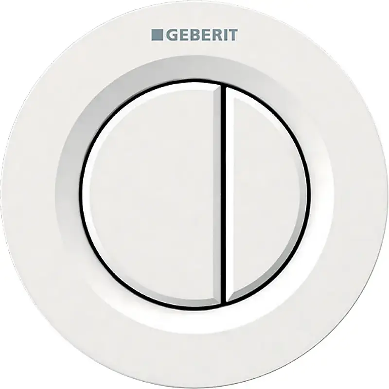 Geberit Omega 01 remote trykknap - hvid