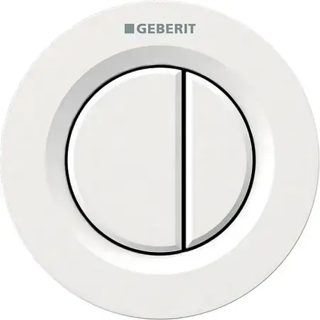 Geberit Omega 01 remote trykknap - hvid